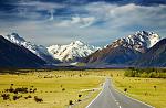 Bike tours in New Zealand on awesome road