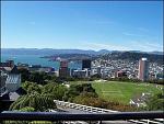 View from top of the cable car - Wellington