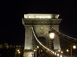 Chain Bridge at night, Budapest, Hungary